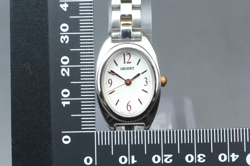 ORIENT UBUD-Q1-B Silver Quartz 20mm Ladies Watch
