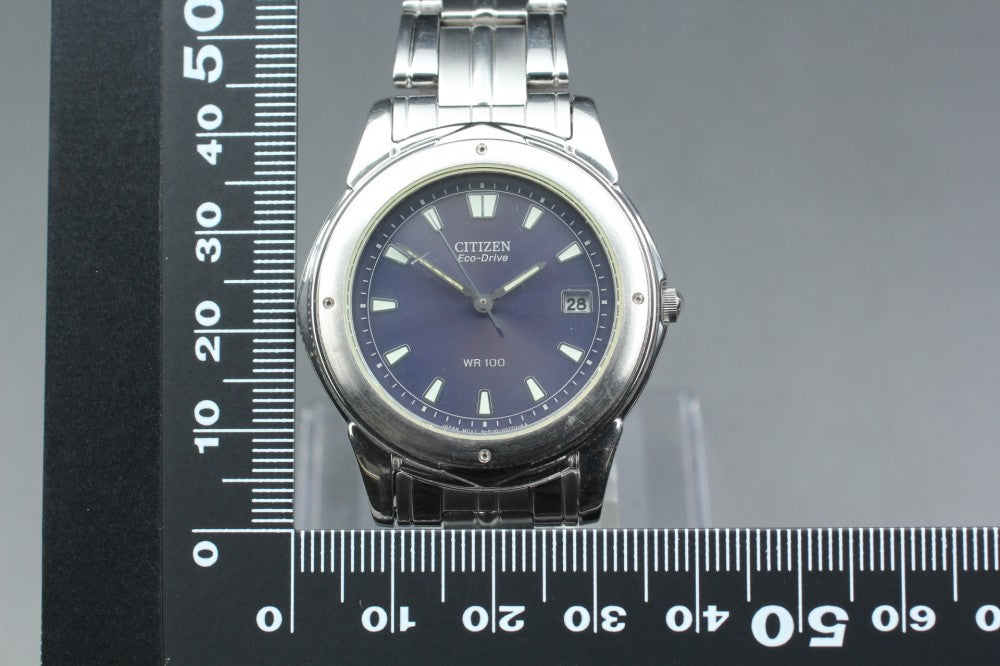 CITIZEN E110-H25586 Blue Solar 37mm Men's Watch