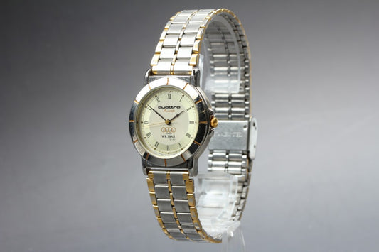 Audi Quattro G-02 Gold Quartz 31.3mm Men's Watch