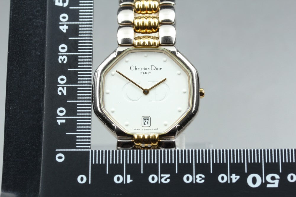 Christian Dior 45.204 White Quartz 32mm Unisex Watch