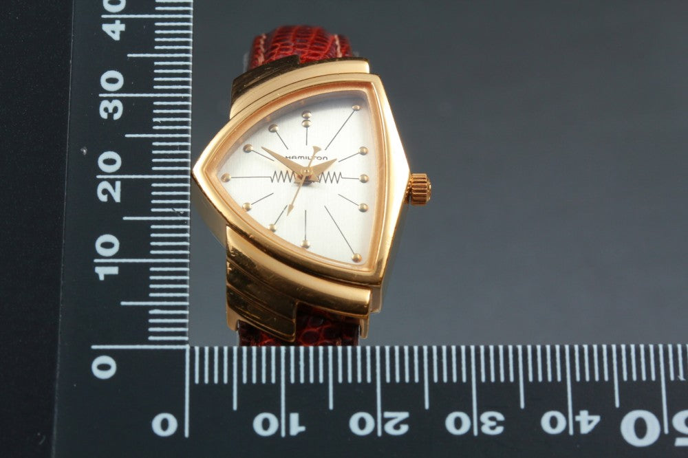 HAMILTON Ventura 6258 Silver Quartz 23.5mm Ladies Watch