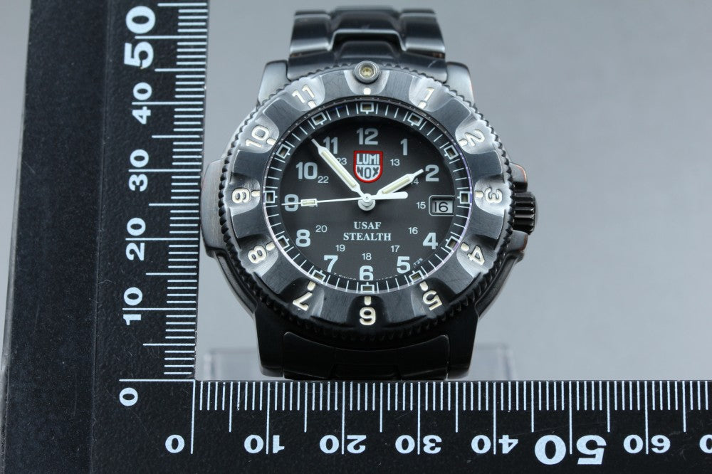 Luminox Night Hawk 3400 Black Quartz 45mm Men's Watch