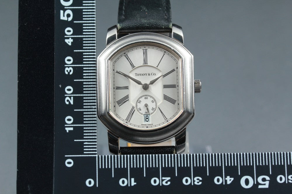 TIFFANY&Co. Mark Coupe Silver Quartz 31mm Men's Watch
