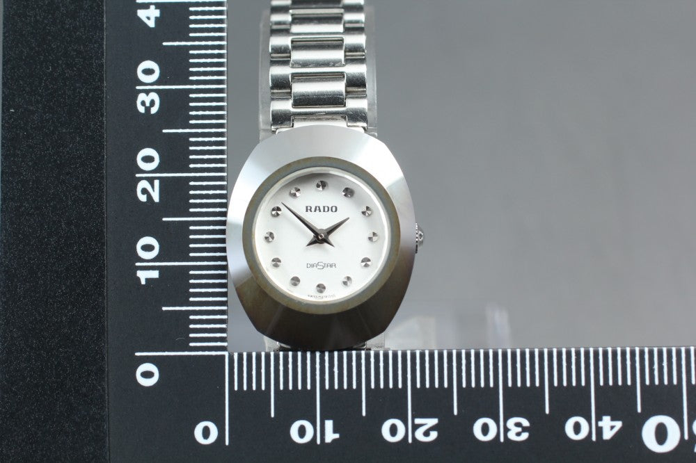 Near MINT RADO Diastar 963.0558.3 White Quartz 21mm Ladies Watch