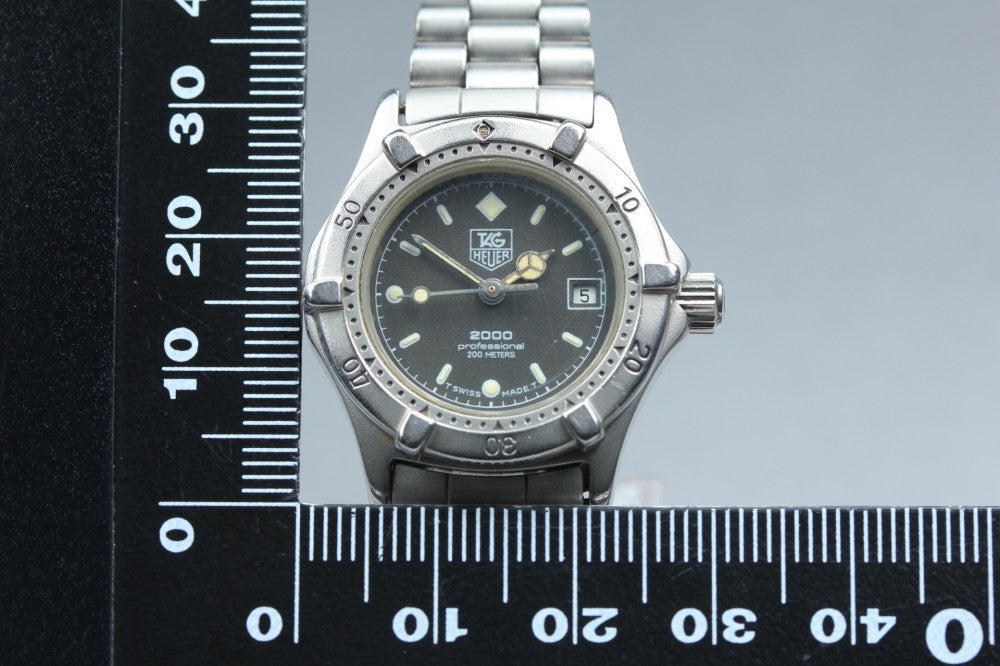 TAG Heuer 2000 Series 962.008 Black Quartz 26mm Ladies Watch