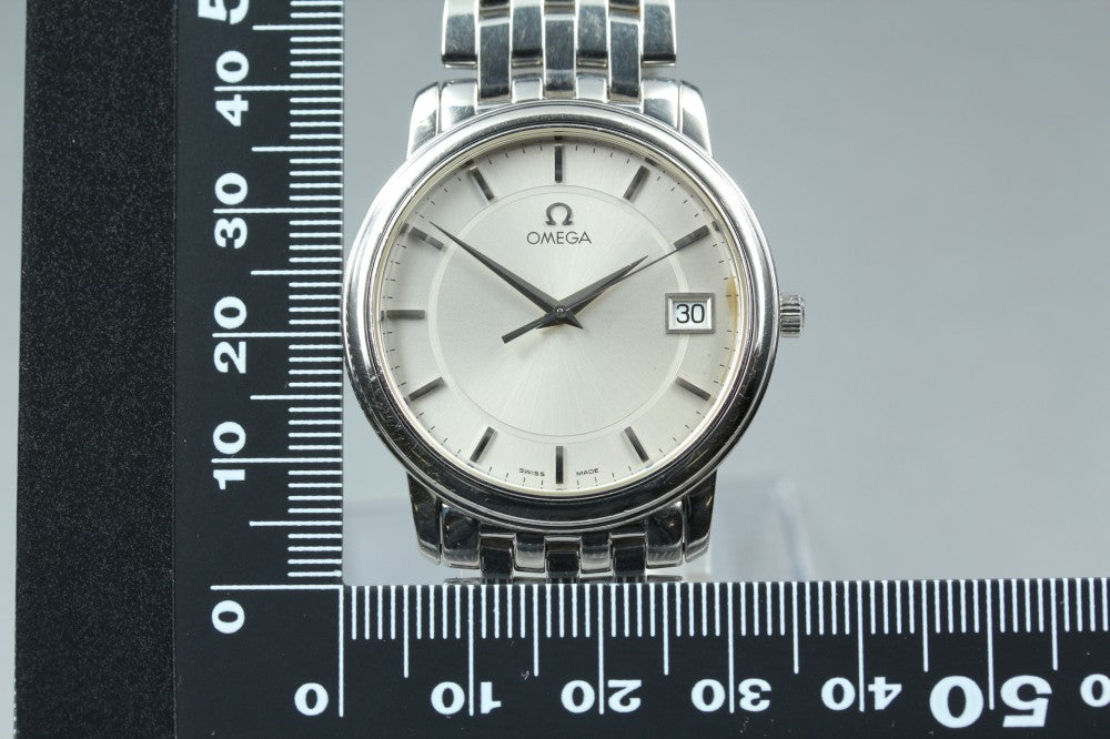 OMEGA De Ville Prestige 196.1150 Cal.1532 Silver Quartz 34.2mm Men's Watch