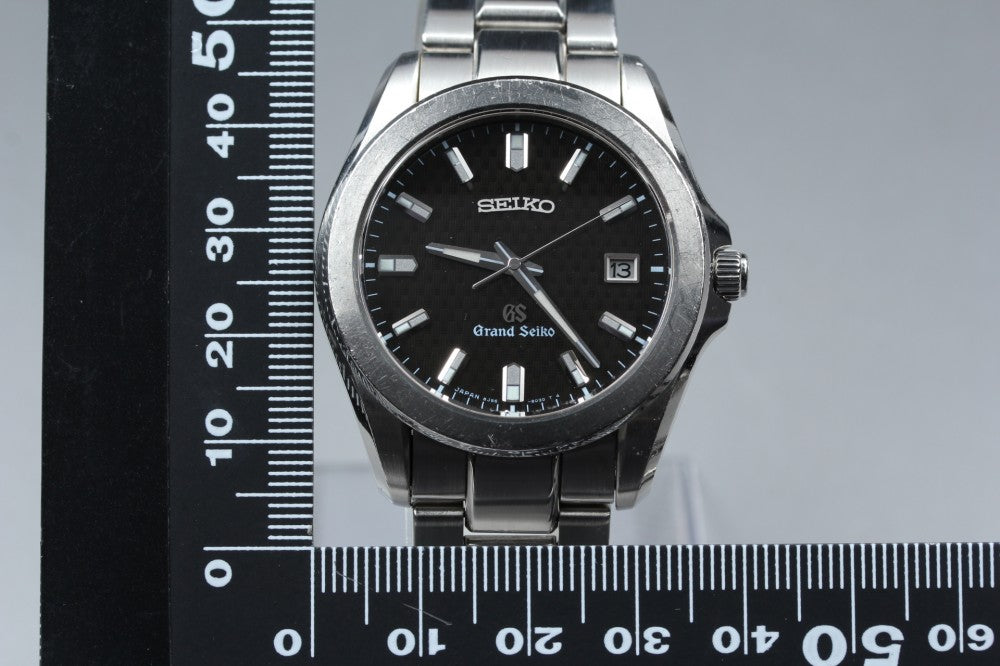 Grand Seiko SBGF021/8J56-8020 Black Quartz 35.8mm Men's Watch 1999