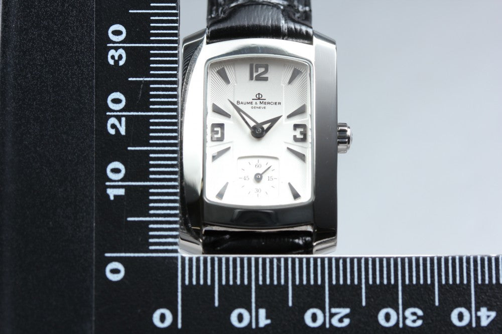 MINT Baume&Mercier Hampton 65309 White Quartz 22mm Ladies Watch
