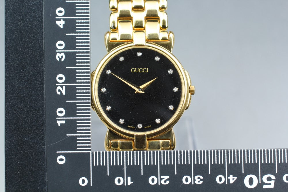GUCCI 3400M Black Quartz 30mm Men's Watch