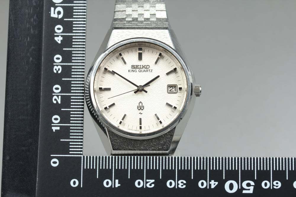 SEIKO King Quartz 0852-8025 Silver Quartz 35.8mm Men's Watch 1977 – photo 10