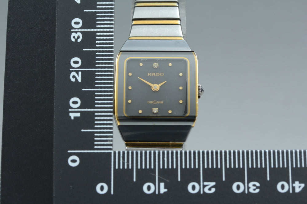 RADO Diastar 204.0268.3 Black Quartz 19mm Ladies Watch