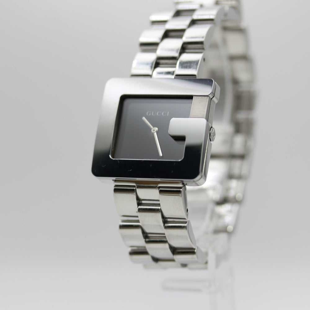Near MINT GUCCI 3600M Black Quartz Watch