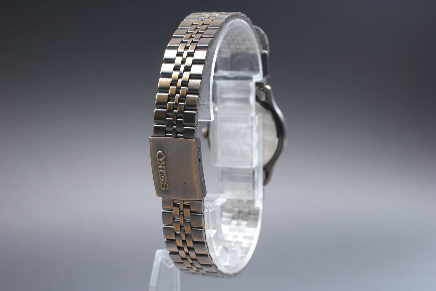 Nos w/ Tag Seiko Avenue 2G38-0170 Small Seconds Quartz 25mm Ladies Watch JAPAN