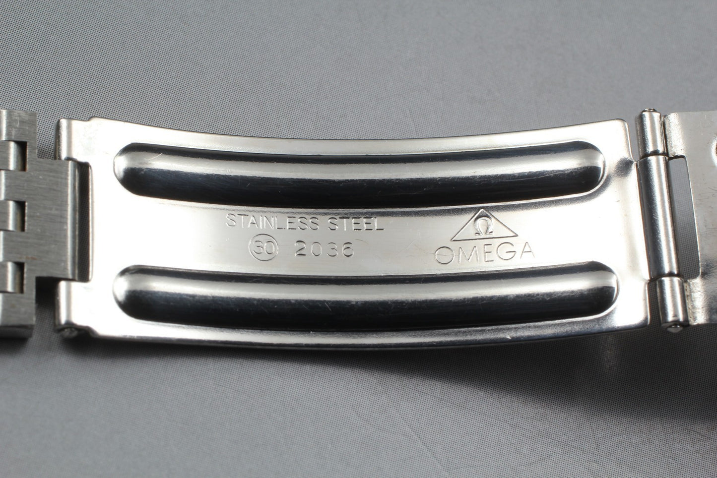 Near MINT / End Link 056* Vintage OMEGA 19mm Bracelet 2036 Constellation Mens