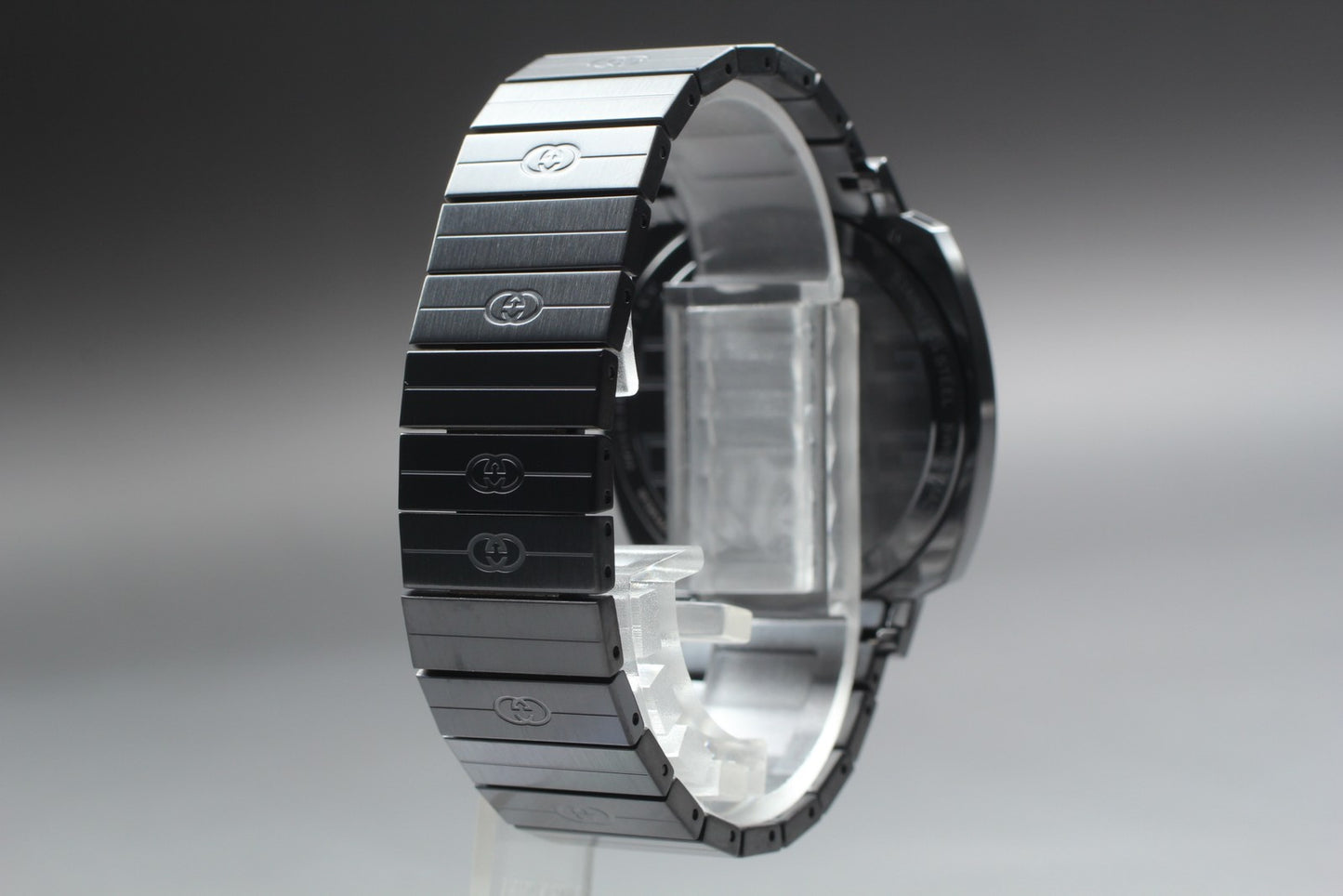 MINT / Full Set* Gucci Grip YA157412 38mm Jump Hour Quartz Watch JAPAN 16.5cm