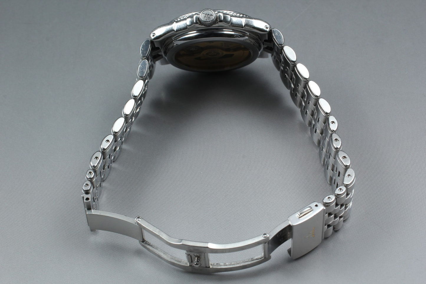 Exc+5 Seiko Credor Pacifique 8L75-0A40 Auto 40mm Silver Date Men's Watch Japan