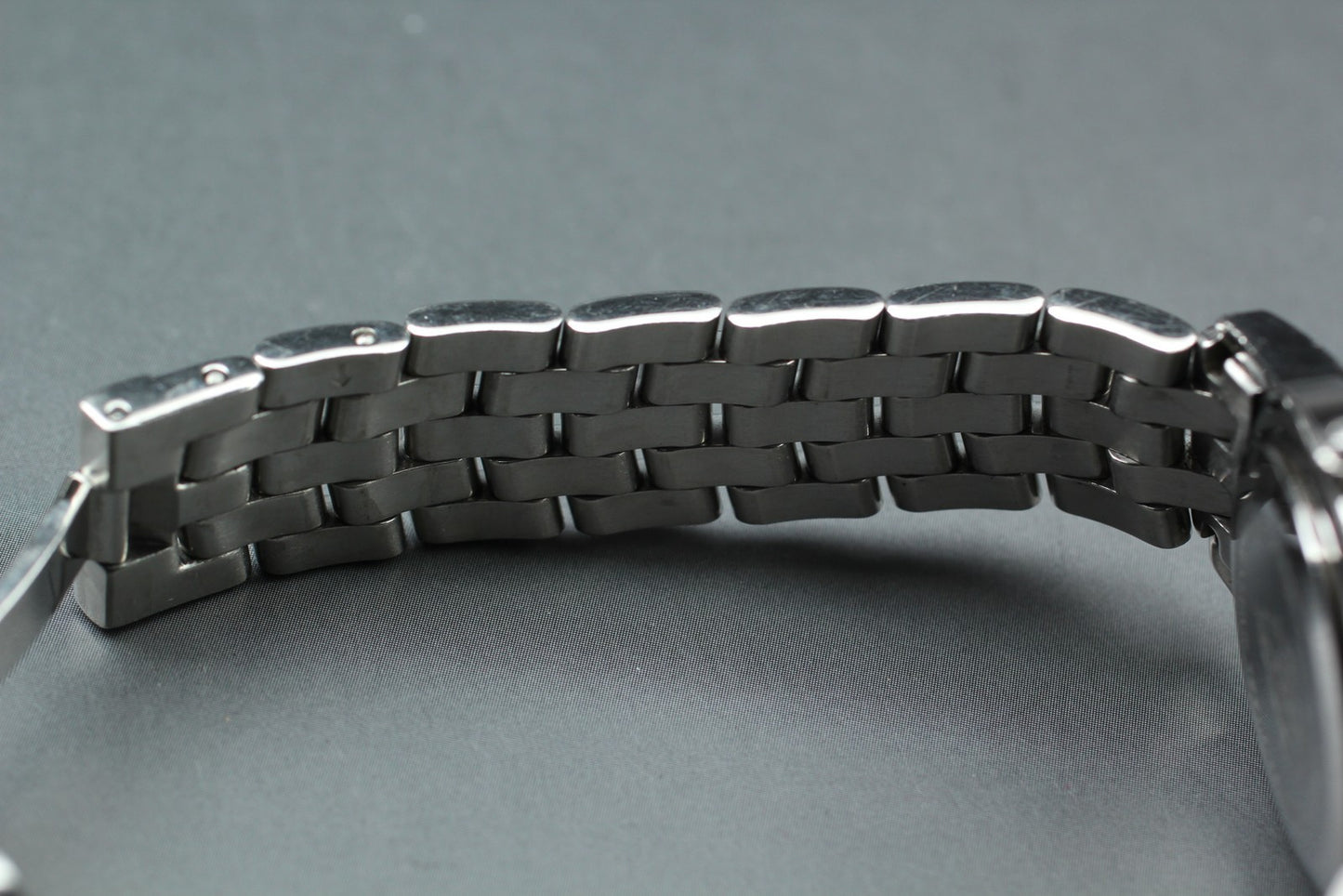 Exc+5 w/ Box* GUCCI 5500L Black Dial Quartz 27mm Ladies Watch JAPAN New Battery