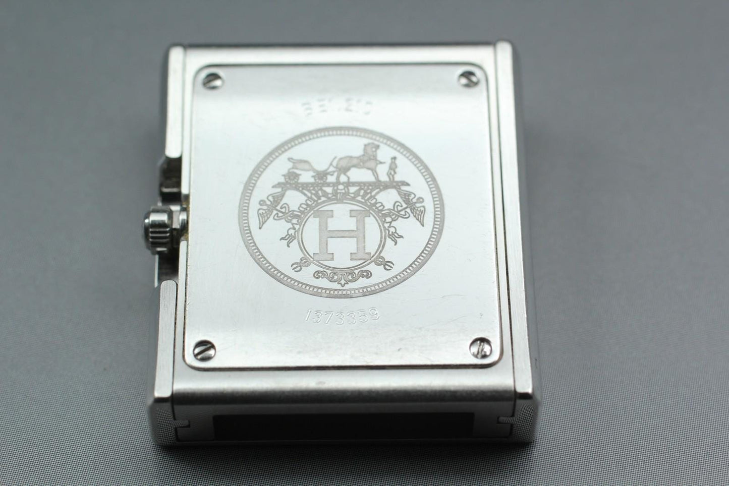 Exc+5 w/ Full Set* HERMES Belt Watch BE1.210 Quartz Ladies Watch w/ Box JAPAN