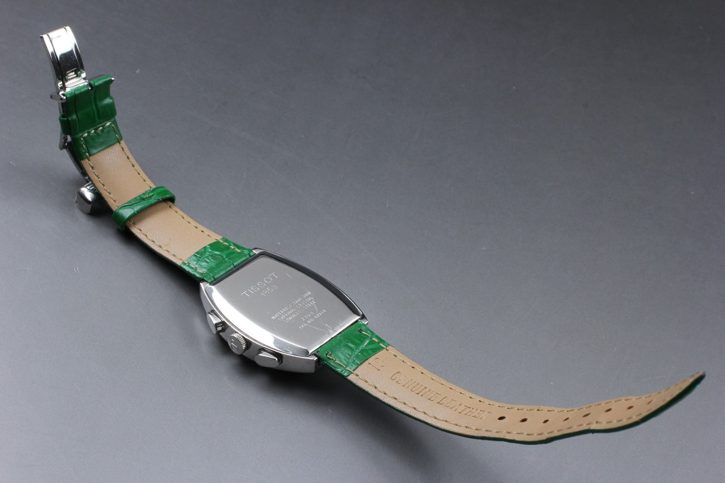 N MINT Full Set Tissot Heritage-Porto Chronograph Z193 MOP 33mm Qz Men's Watch