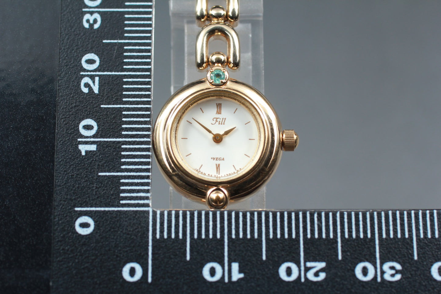 N MINT / Tag Citizen Vega Fill 5E21-L06686 1P Apatite Quartz Ladies Watch JAPAN