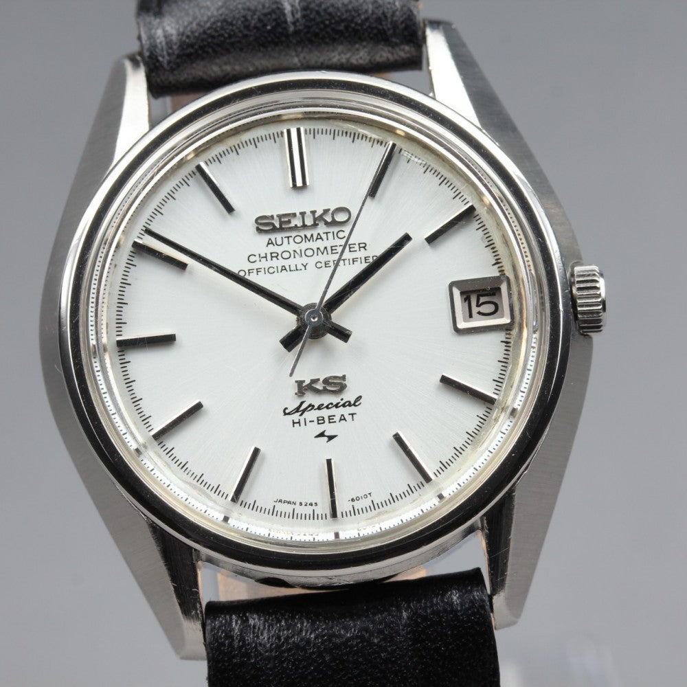 SEIKO King Seiko 5245-6010 Silver Auto 33.8mm Men's Watch 1971