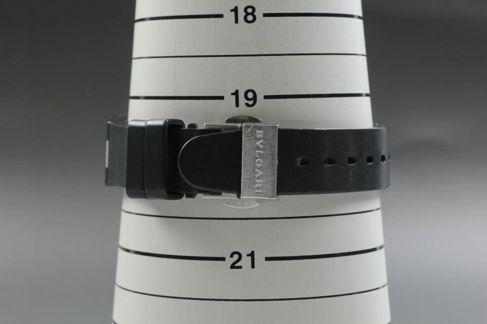 BVLGARI Diagono Scuba SD42S Black Auto 42mm Men's Watch