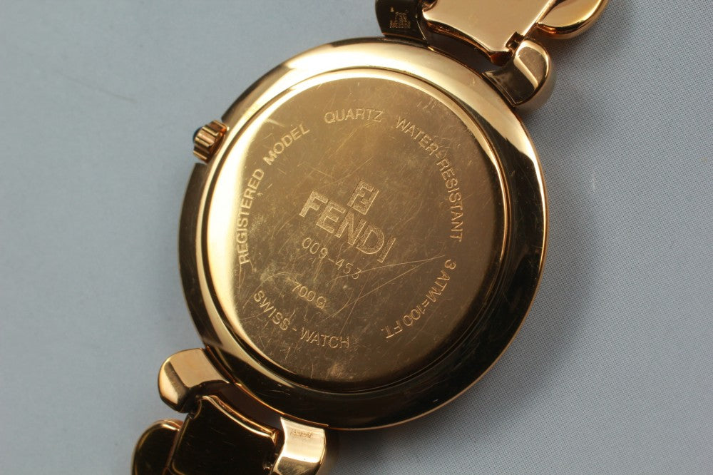 Near MINT FENDI 700G Brown Quartz 34.5mm Men's Watch