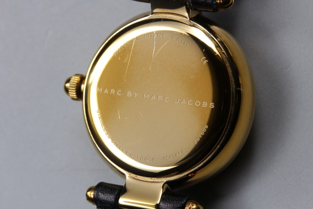Marc By Marc Jacobs MJ1414 Gold Quartz 26.4mm Ladies Watch – photo 7