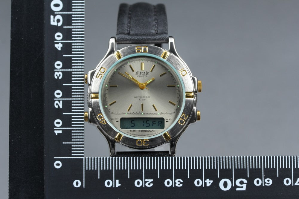 MINT CITIZEN Mirale 6-T84897 Silver Quartz 37.3mm Men's Watch