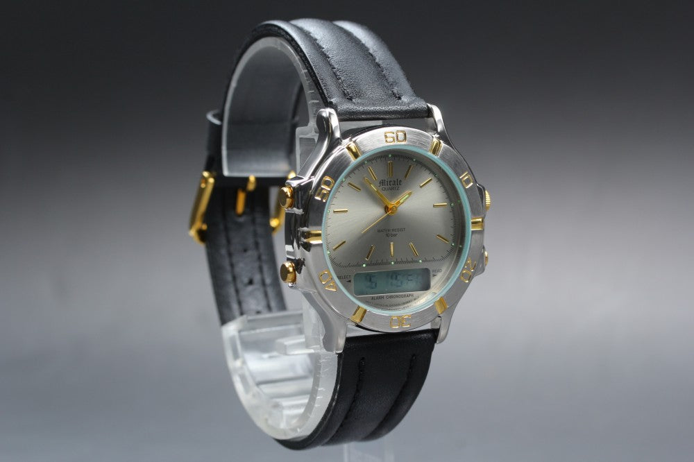 MINT CITIZEN Mirale 6-T84897 Silver Quartz 37.3mm Men's Watch