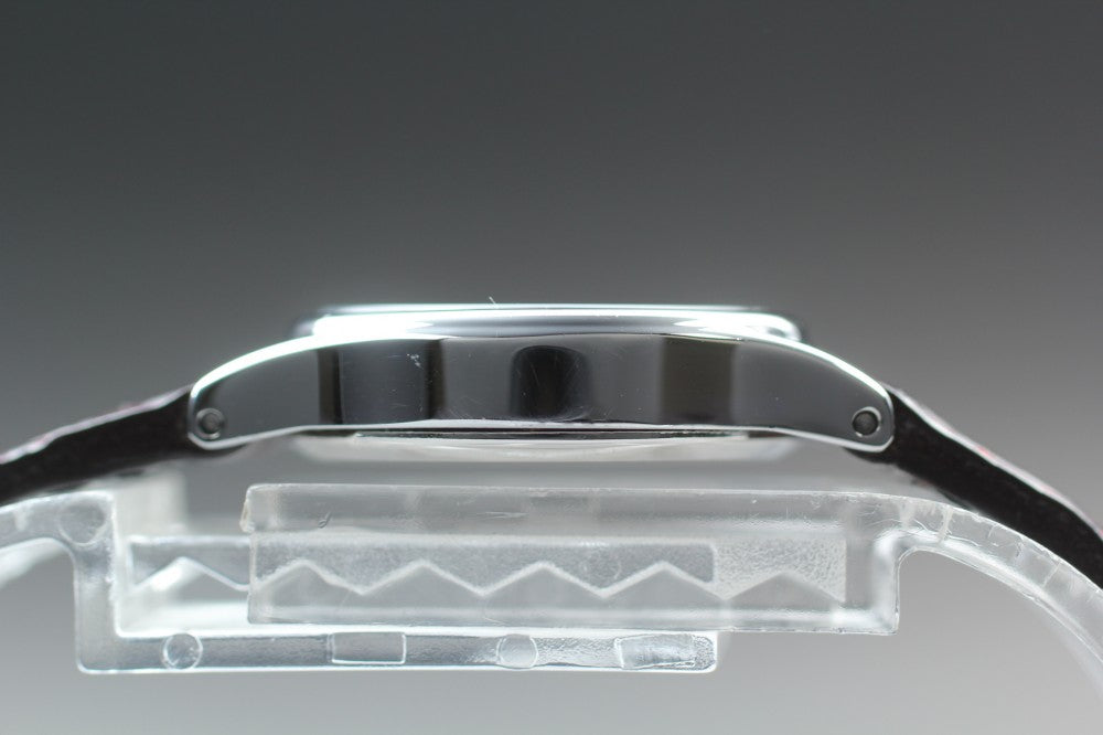 Near MINT SEIKO Aruba VX01-K989 Silver Quartz 21mm Ladies Watch