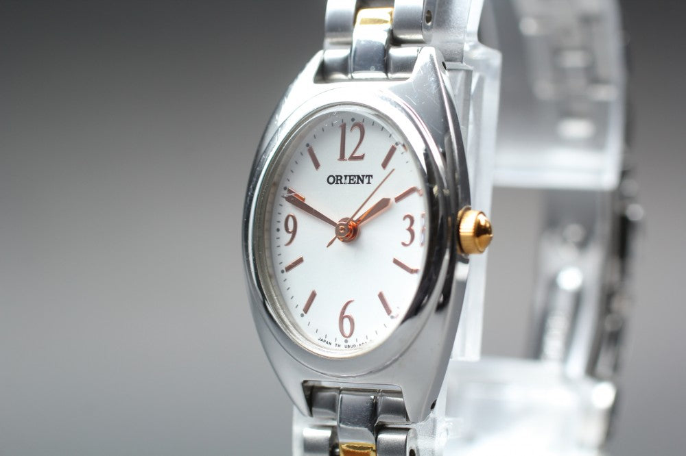 ORIENT UBUD-Q1-B Silver Quartz 20mm Ladies Watch
