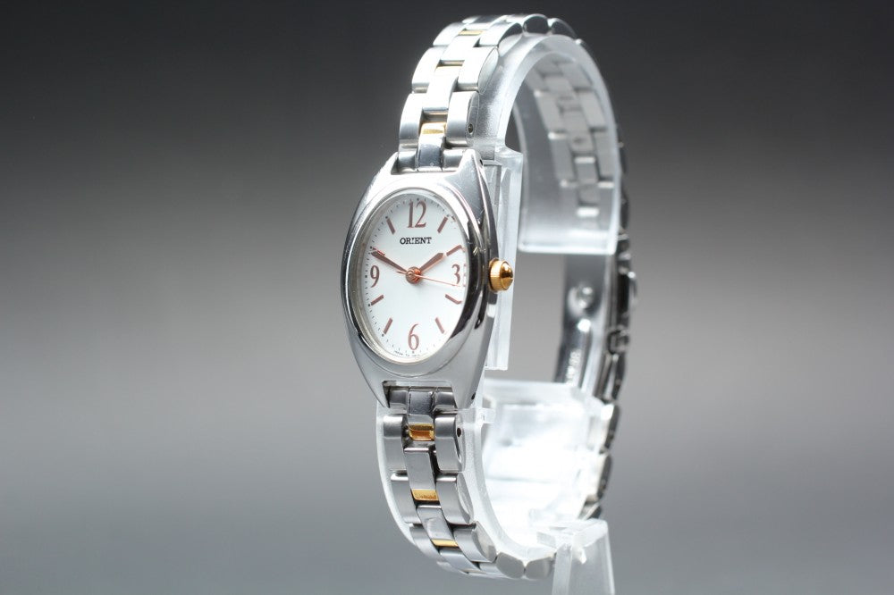 ORIENT UBUD-Q1-B Silver Quartz 20mm Ladies Watch