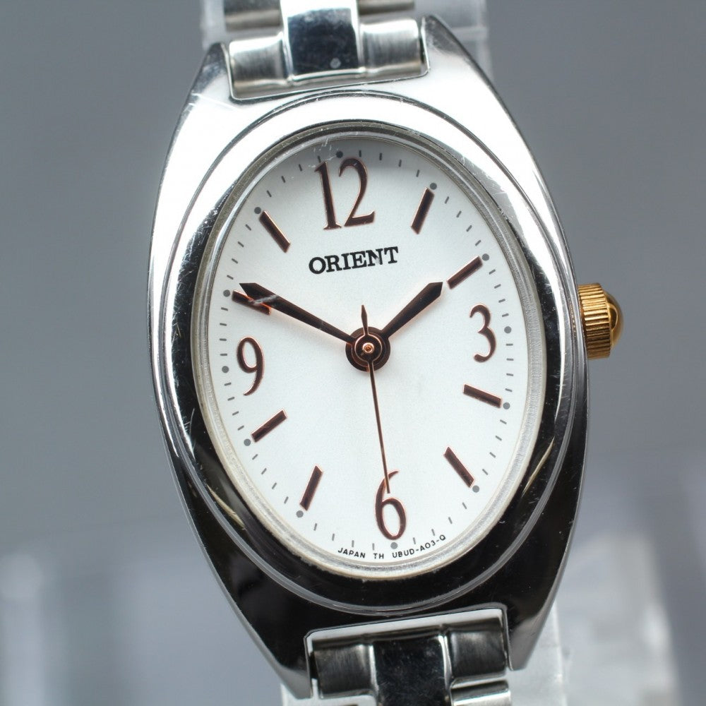 ORIENT UBUD-Q1-B Silver Quartz 20mm Ladies Watch