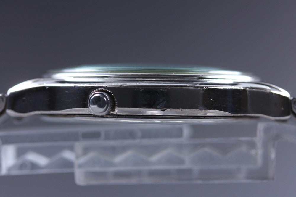 CITIZEN 5510-S70223 Silver Quartz 30.4mm Men's Watch 1990