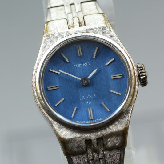 SEIKO Blue Manual Ladies Watch