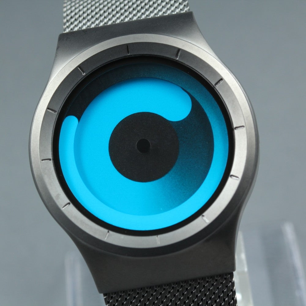 MINT ZIIIRO Mercury Blue Quartz 40mm Men's Watch