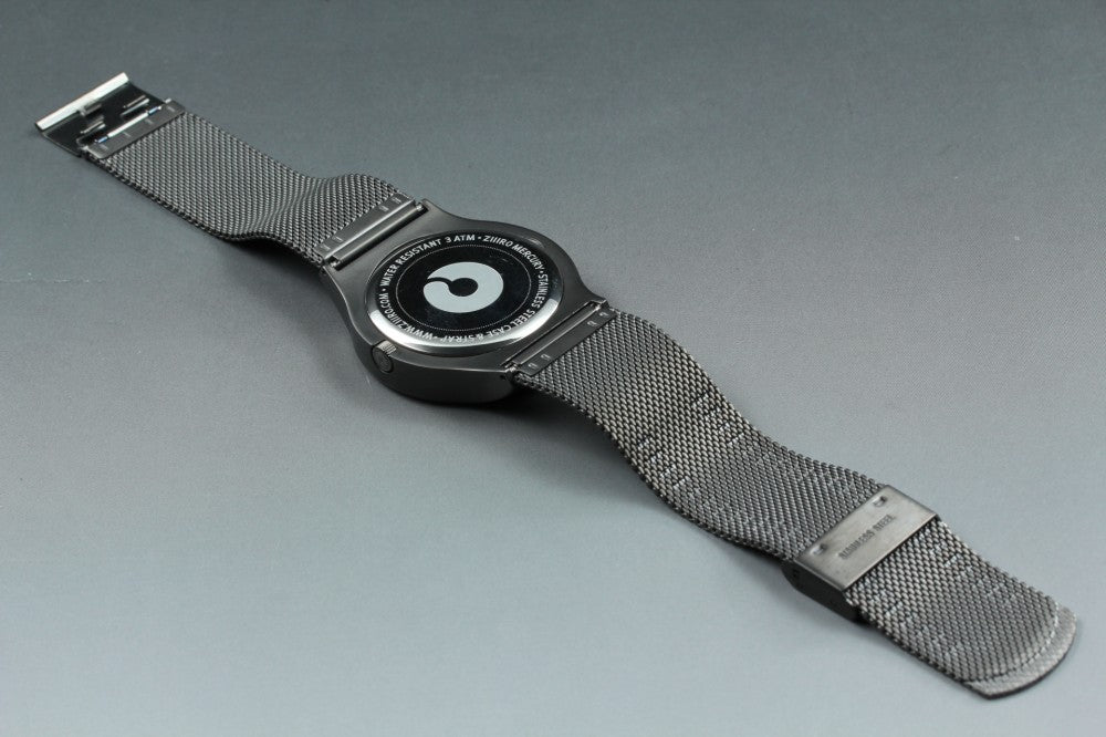 MINT ZIIIRO Mercury Blue Quartz 40mm Men's Watch