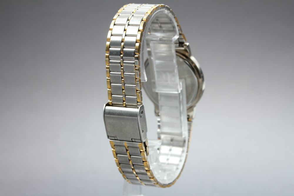 Audi Quattro G-02 Gold Quartz 31.3mm Men's Watch