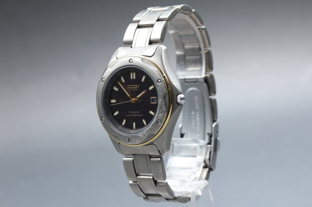 CITIZEN ATTESA 7875-H01229 Black Solar 39mm Men's Watch