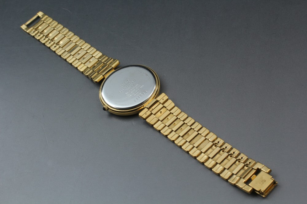 Near MINT Glycine Silver Quartz 33mm Men's Watch – photo 7