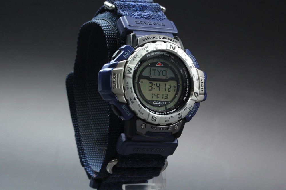 CASIO PRO TREK PRT-35 LCD Quartz 51.5mm Men's Watch