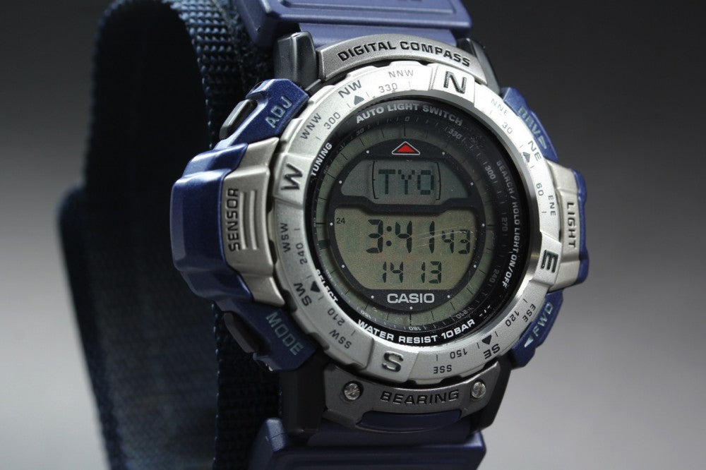 CASIO PRO TREK PRT-35 LCD Quartz 51.5mm Men's Watch – photo 3