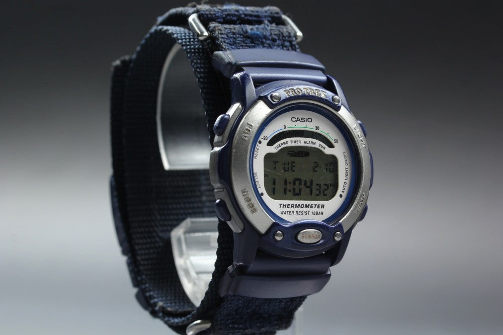 CASIO Pro Trek PRL-10 White Quartz 38mm Men's Watch