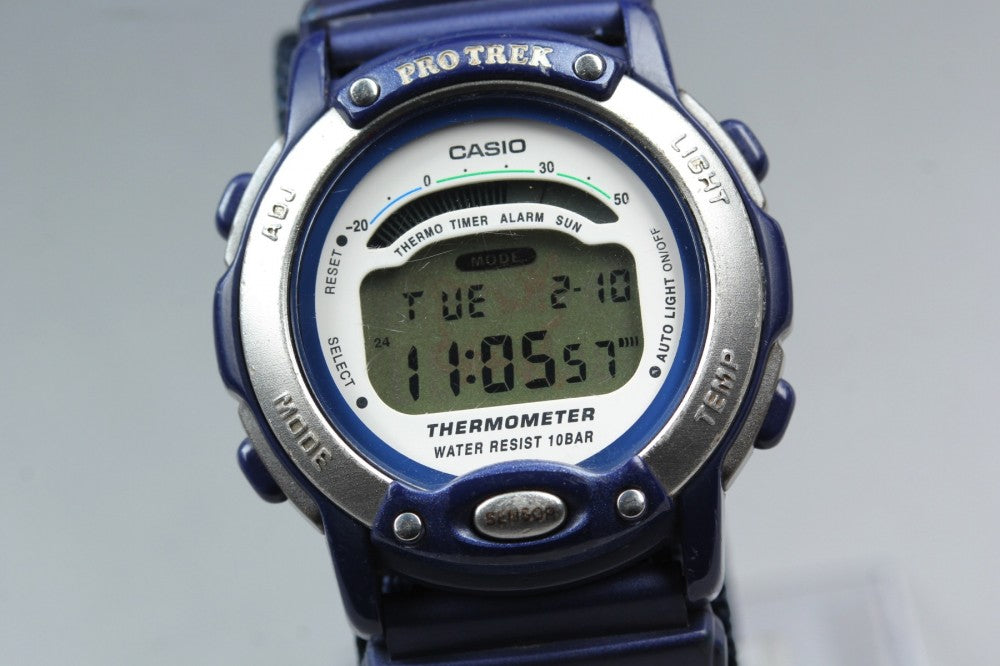CASIO Pro Trek PRL-10 White Quartz 38mm Men's Watch