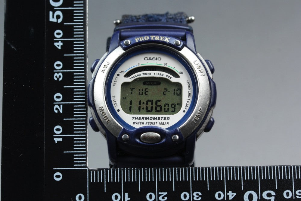 CASIO Pro Trek PRL-10 White Quartz 38mm Men's Watch