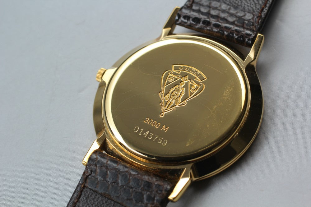 Near MINT GUCCI 3000M Quartz Unisex Watch