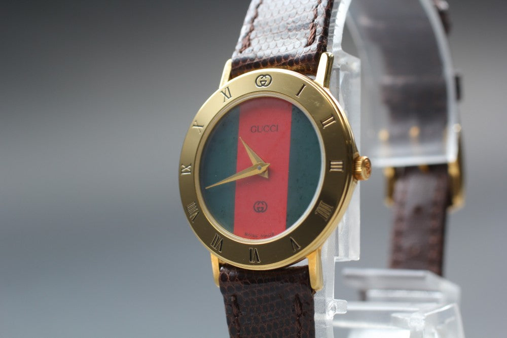 Near MINT GUCCI 3000M Quartz Unisex Watch