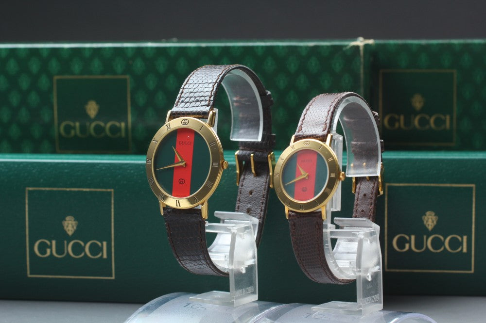 Near MINT GUCCI 3000M Quartz Unisex Watch