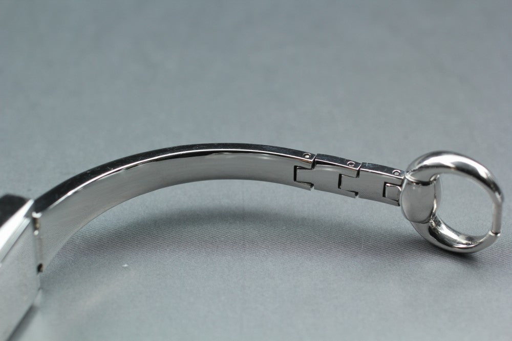 Near MINT GUCCI 127.5 Black Quartz 14mm Ladies Watch